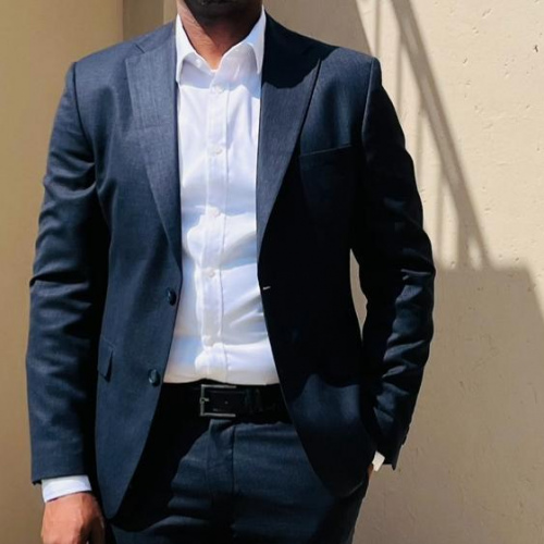 Male 2 Piece Suit - Navy